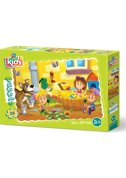 Havuz Keyfi 25 Parça Çoçuk Puzzle