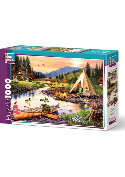 Çadır Keyfi 1000 Parça Puzzle