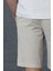 Zegler Spor Erkek Chino Şort Slim Fit Mavi 5