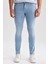 Carlo Skinny Fit Ekstra Dar Kalıp Normal Bel Ekstra Dar Paça Jean Pantolon A2874AX23SM 1
