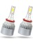 Bosx Vısıon LED Xenon Soğutuculu Far Ampul 4400LM 6000K 9006 1