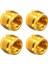 4 Adet 3/8 "ila 5/8" Mikrofon Mikrofon Standı Montajı Için Iplik Adaptörü (Yurt Dışından) 2