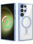 Samsung Galaxy S22 Ultra Kılıf Kamera Çıkıntılı Magsafe Wireless Şarj Özellikli Ege Kapak Siyah 1