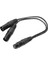 2x Xlr 3pin Dişi - 2 Xlr Erkek Y Ayaltıcı Kablo Adaptör Dönüştürücü Kablosu 1ft (Yurt Dışından) 4