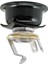 Tl Gitar Aksesuarları Için 1/4 "jack Fiş Soketi Çıkış Plakası Siyah+Gümüş (Yurt Dışından) 3
