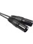 2 Xlr Erkek Fişi 2 x Fono Fonos Rca Fiş Kablo Adaptör (Yurt Dışından) 5