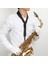 Saksafon Streç Silikon Boyun Kayışı Kayış Alto Tenor Soprano Esnek (Yurt Dışından) 2