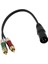 2 x Fono Rca Tapa Adaptörü Ayırıcı Kablo Kablosu 30 Cm'ye 2x Xlr Adaptör Fişi (Yurt Dışından) 4