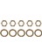 Demir Gitar Hex Nut Yıkayıcı Seti Elektro Gitar/bas Jack Aksesuar Bronz (Yurt Dışından) 2