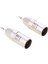 3 Pin Xlr Dişi/erkek Mikrofon Konnektörüne 4x 3,5mm Stereo Ses Fişi (Yurt Dışından) 4