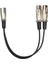 Magideal Xlr - 2 Xlr Tapaları Adaptör Kablosu Ekipmanı Ayırıcı Kablosu (Yurt Dışından) 1