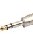 Taşınabilir 10 Adet Mikrofon Kablosu 6.35MM Stereo Adaptör Konektörleri (Yurt Dışından) 4