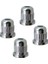 3x 4 Adet Gitar Bas Vücut Ipi Montaj Ferrules Bushing Silver 3 Adet (Yurt Dışından) 1