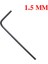 2X10 Parça Eyer Köprüsü Altıgen Anahtarı 1.5mm Elektro Gitar Bass 2 Adet'ler Için (Yurt Dışından) 4