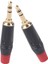 2 Adet Müttefik 3,5 mm Connecteur Plaqué Veya Connecteur Ses Stéréo Pour Câble (Yurt Dışından) 4