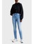 Calvin Klein Pamuklu Yüksek Bel Skinny Fit Dar Paça Jeans J20J2208531AA Bayan Pantolon J20J220853 1AA 4