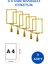 İstanbul Manken 5 Adet A4 Mandallı Raf Etiketi Sepet Etiketi Çerçeveli Etiketlik Eşek Askılık Etiketi 1