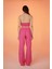 Koton Kumaş H Aksesuarlı Rise Bluz Pembe 5