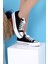 Skywalk Keten Siyah Yüksek Taban Sneaker Spor Ayakkabı 4