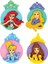 Dekoratif Oyuncak Figürlü Düğme 7745 | Disney Özel Seri 1