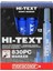 Hi-Text 72 Adet 830PC Kesik Uç Permanent Kalem Koli Kalemi Mavi 2