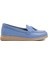 23164 Bebe-Mavisi Deri Kadın Loafer Ayakkabı 2