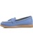 23164 Bebe-Mavisi Deri Kadın Loafer Ayakkabı 3