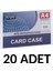 20 Adet Afiş Muhafaza Kabı A4 Card Case 1