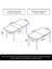 Concept Par Serisi 70X114 Açılabilir Mdf Mutfak Masası 3
