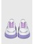 Lila Deri Kadın Sneaker 3