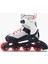 OXELO Çocuk Fitness Pateni - Gri / Kırmızı - FIT3 3