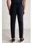 Bağcıklı Lacivert Slim Fit Triko Pantolon 5