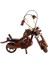 Dekoratif Ahşap Harley Davidson Motosiklet 20 cm 4