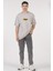 Oversize T-Shirt Drew Gri 3
