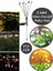 2li Paket & 6 Top LED Güneş Enerjili Solar Dekoratif Bahçe Aydınlatma Bahçe Süsü 1