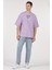 Oversize T-Shirt Gangster Panda Lila 1