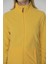 Peridot Tam Fermuarlı Kadın Polar Sweatshirt Sarı 2