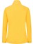 Peridot Tam Fermuarlı Kadın Polar Sweatshirt Sarı 4