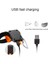 Bisiklet USB Şarj Güvenliği Uyarı Kuyruk Işık (Yurt Dışından) 3