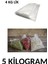 Dört kg Lik Şeffaf Naylon Torba Bakliyat Poşeti 28CM x 42CM- 5 kg 1