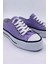 Skywalk Keten Lila Yüksek Taban Sneaker Spor Ayakkabı 2