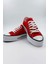 Skywalk Keten Kırmızı Yüksek Taban Sneaker Spor Ayakkabı 2