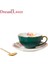 200 ml Seramik Kahve Fincanı - Koyu Yeşil (Yurt Dışından) 1