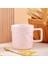 380 ml Seramik Kahve Fincanı - Pembe (Yurt Dışından) 1