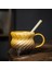 270 ml Seramik Kahve Fincanı - Altın (Yurt Dışından) 1