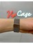 Vip Case Apple Watch Metal Hasır Kordon 1/2/3/4/5/6/7/8/9/S E Serileri ile Uyumlu 4