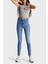 Pamuklu Yüksek Bel Dar Paça Skinny Fit Jeans J20J2206261A4 Bayan Kot Pantolon J20J220626 1A4 3