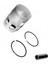 2mm Yamaha RX100 52MM Piston Segman Kit Gz Dp2 2