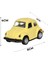 Nostaljik Metal Çek Bırak Araba Mini Sarı Otomobil 3
