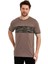 Bisiklet Yaka Kısa Kollu Desenli Penye Erkek Tshirt 4